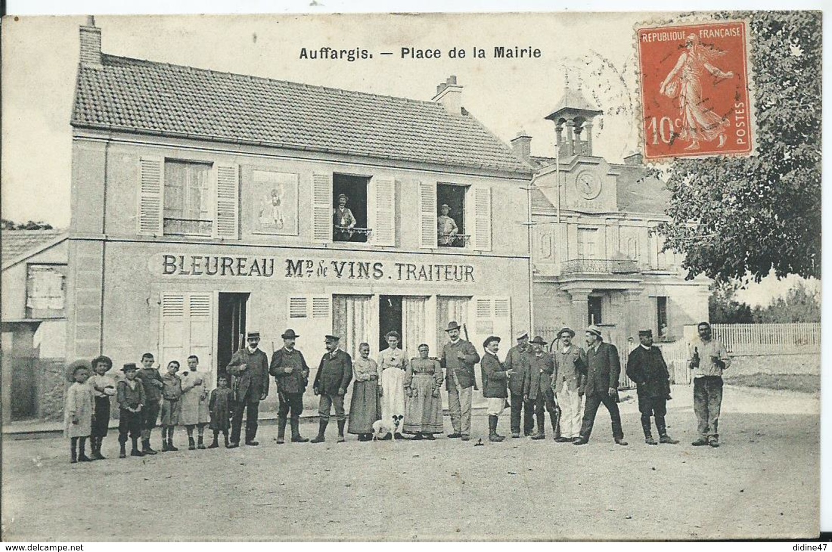 AUFFARGIS -  Place De La Mairie - Auffargis