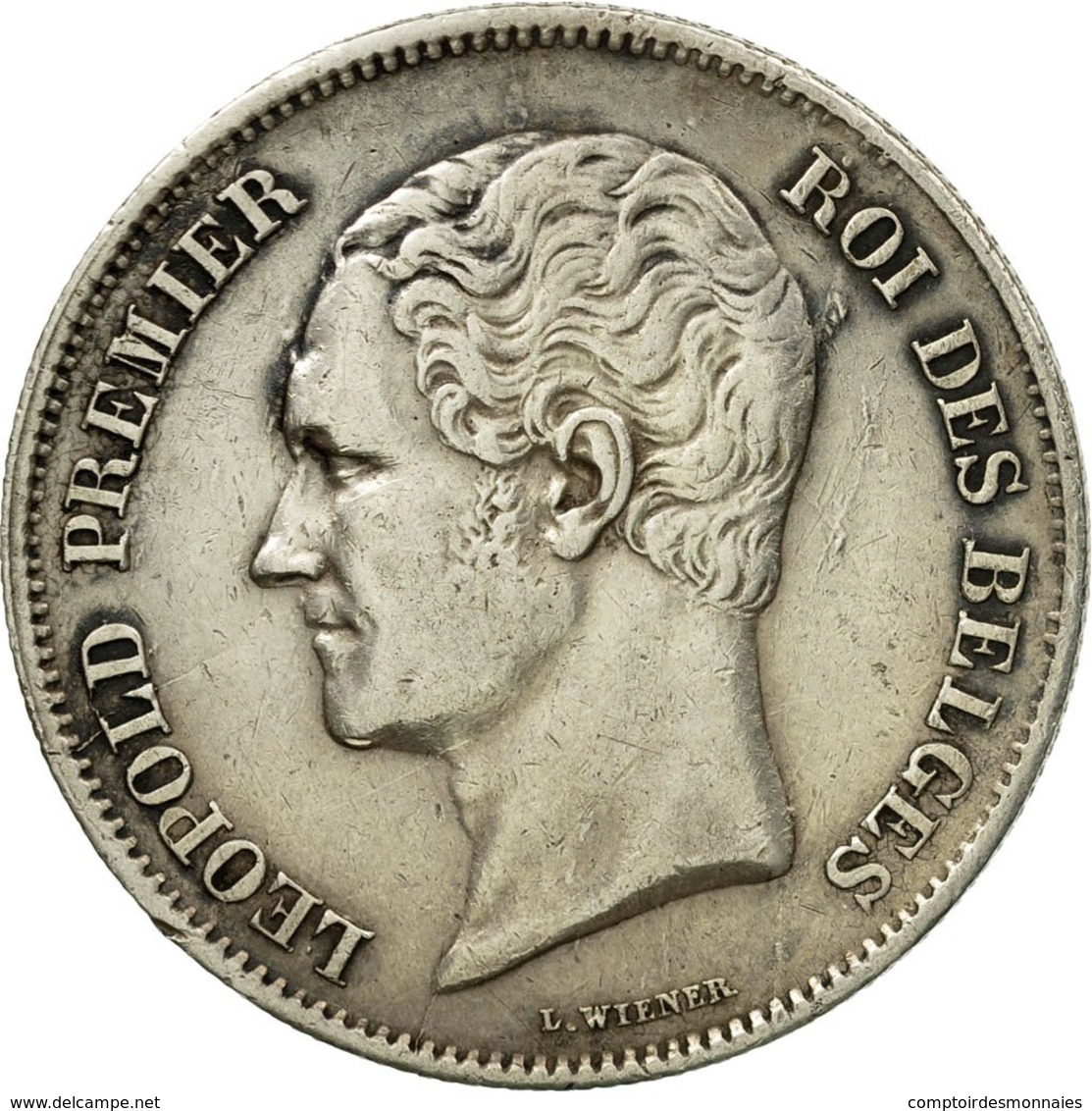 Monnaie, Belgique, Leopold I, 2-1/2 Francs, 1849, Bruxelles, TTB+, Argent, KM:11 - 2 ½ Francs