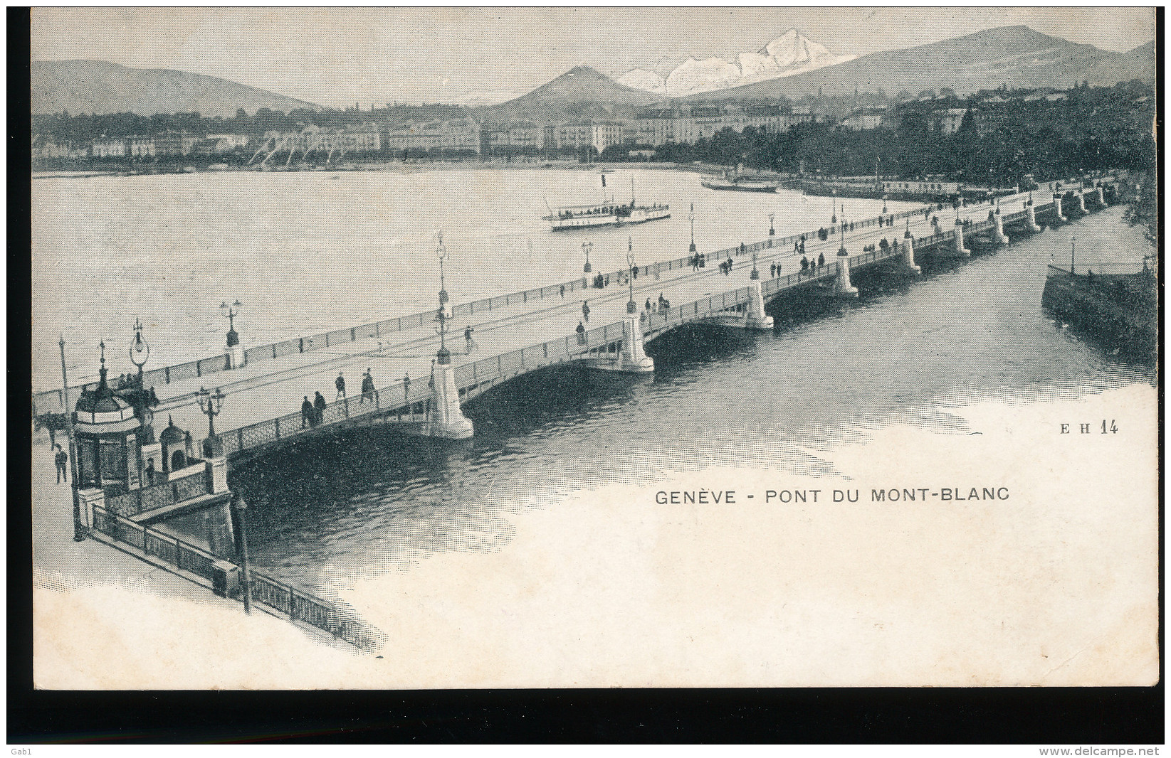 Suisse --   Geneve -- Pont Du Mont - Blanc - Genève