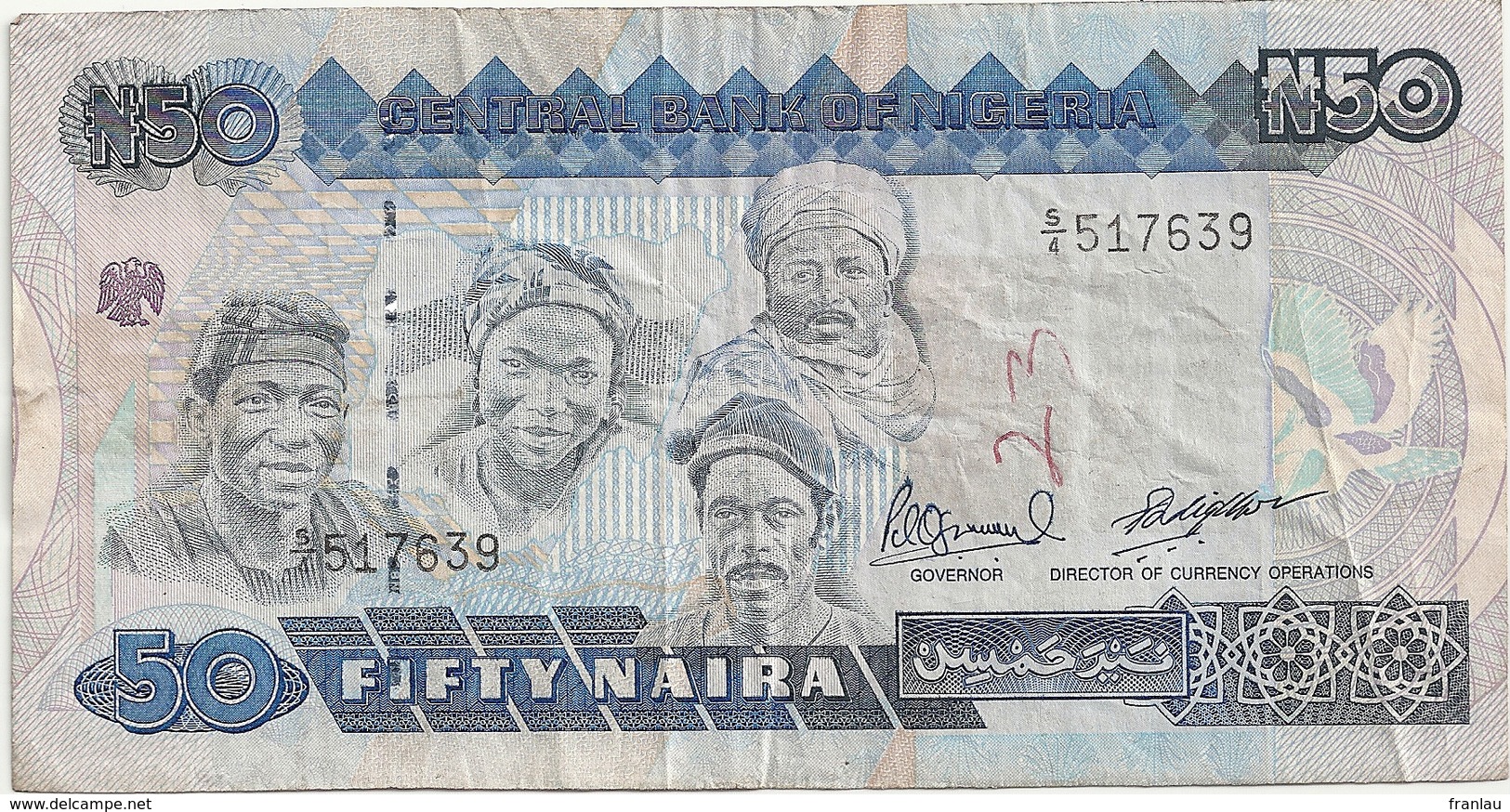 Nigéria 50 Naira - Nigeria