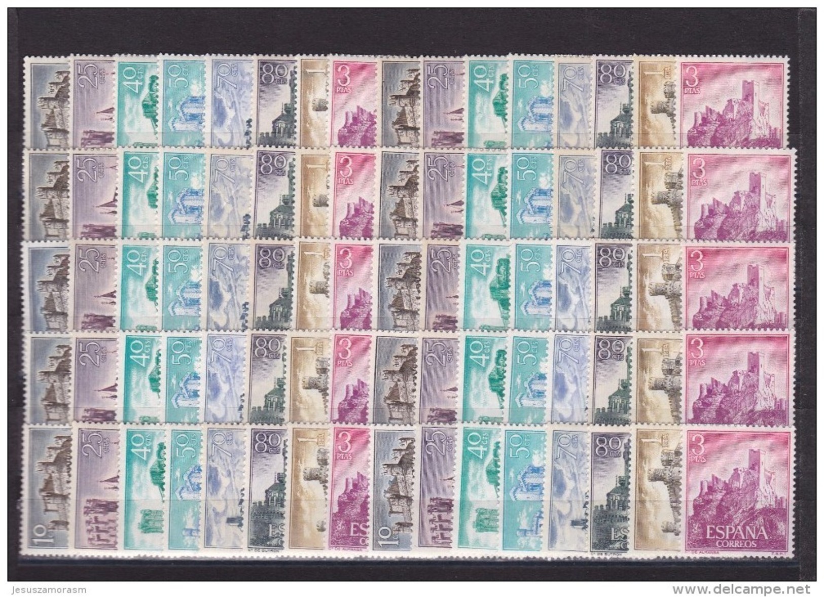 España Nº 1738 Al 1745 - 10 Series - Unused Stamps