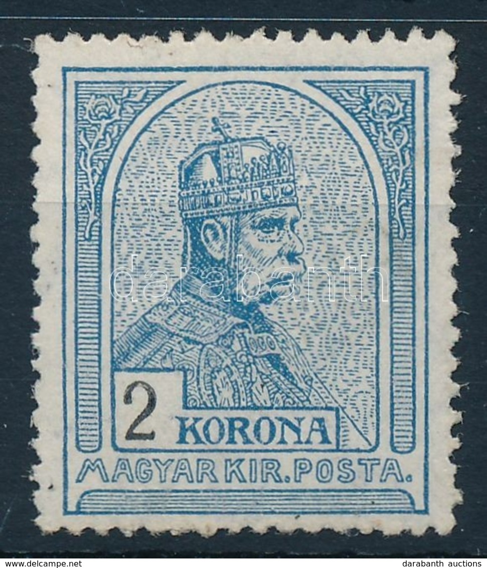 ** 1913 Turul 2K Fekvő Vízjellel (52.000) - Altri & Non Classificati