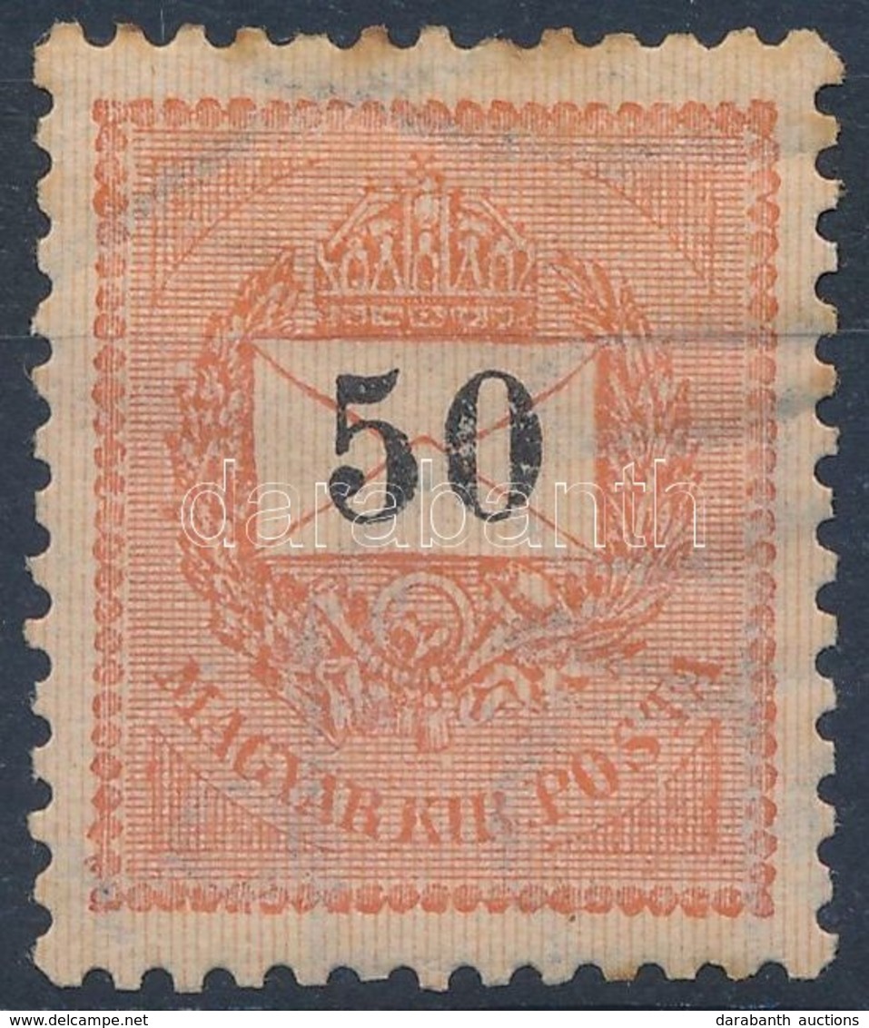 ** 1898 50kr (50.000) (ráncok, Rozsda / Creases, Stain) - Other & Unclassified