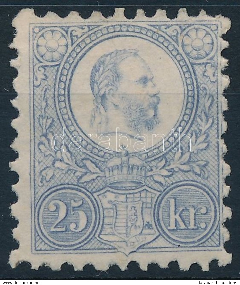 * 1871 Réznyomat 25kr Eredeti Gumival, Falcos (44.000) - Other & Unclassified