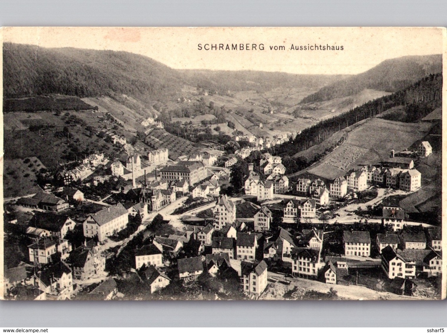 8 AK Panoramas Um 1906 Ohne Rückseiteaufdruck - Schramberg