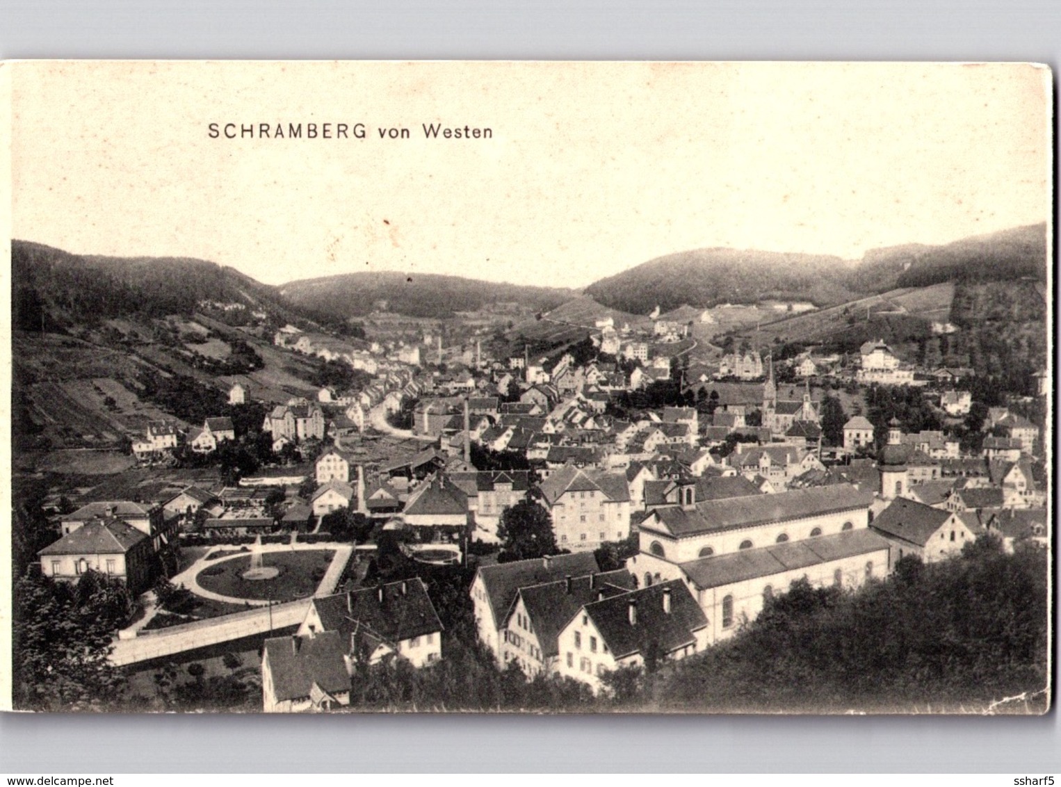 8 AK Panoramas Um 1906 Ohne Rückseiteaufdruck - Schramberg