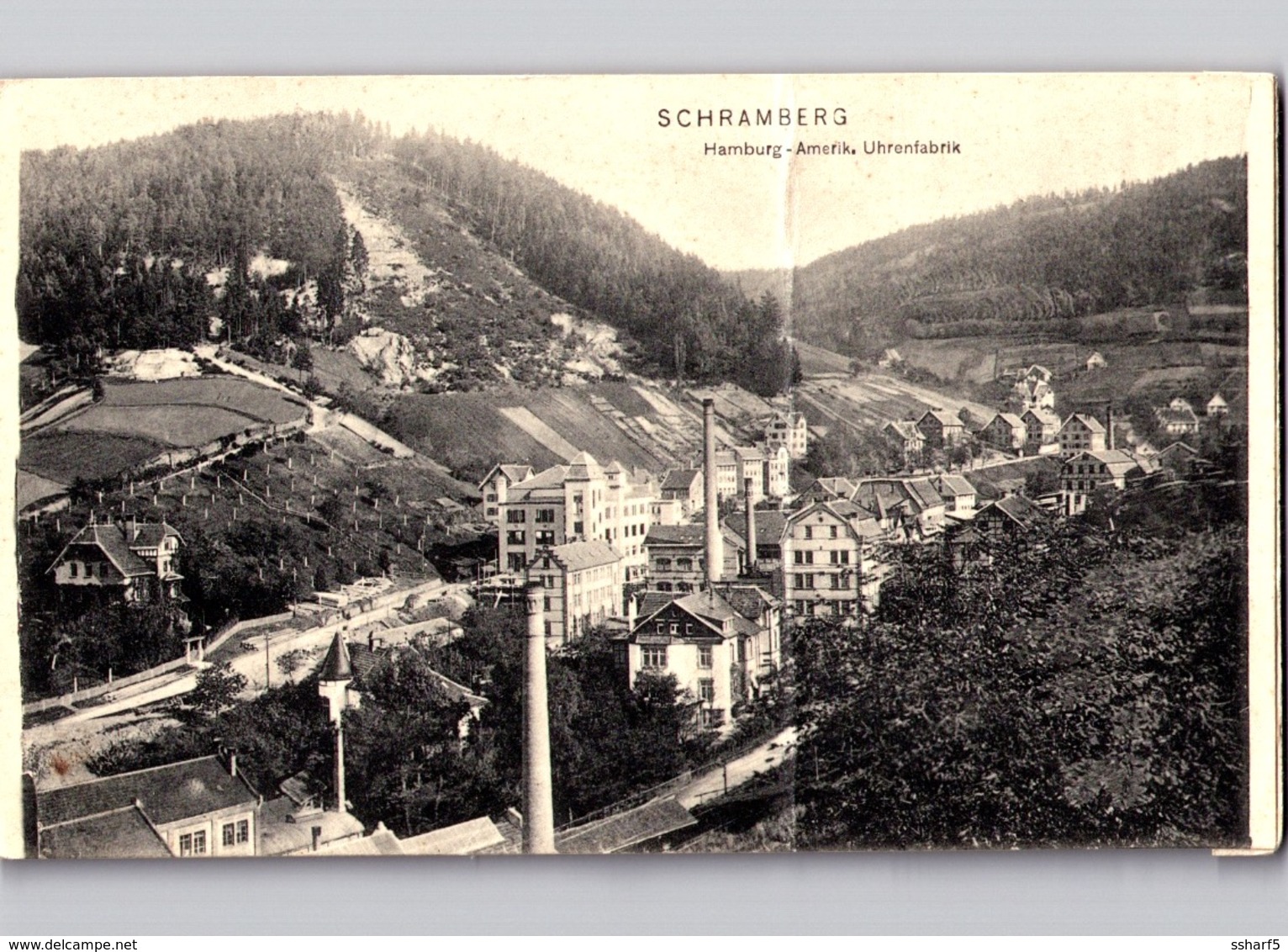 8 AK Panoramas um 1906 ohne Rückseiteaufdruck