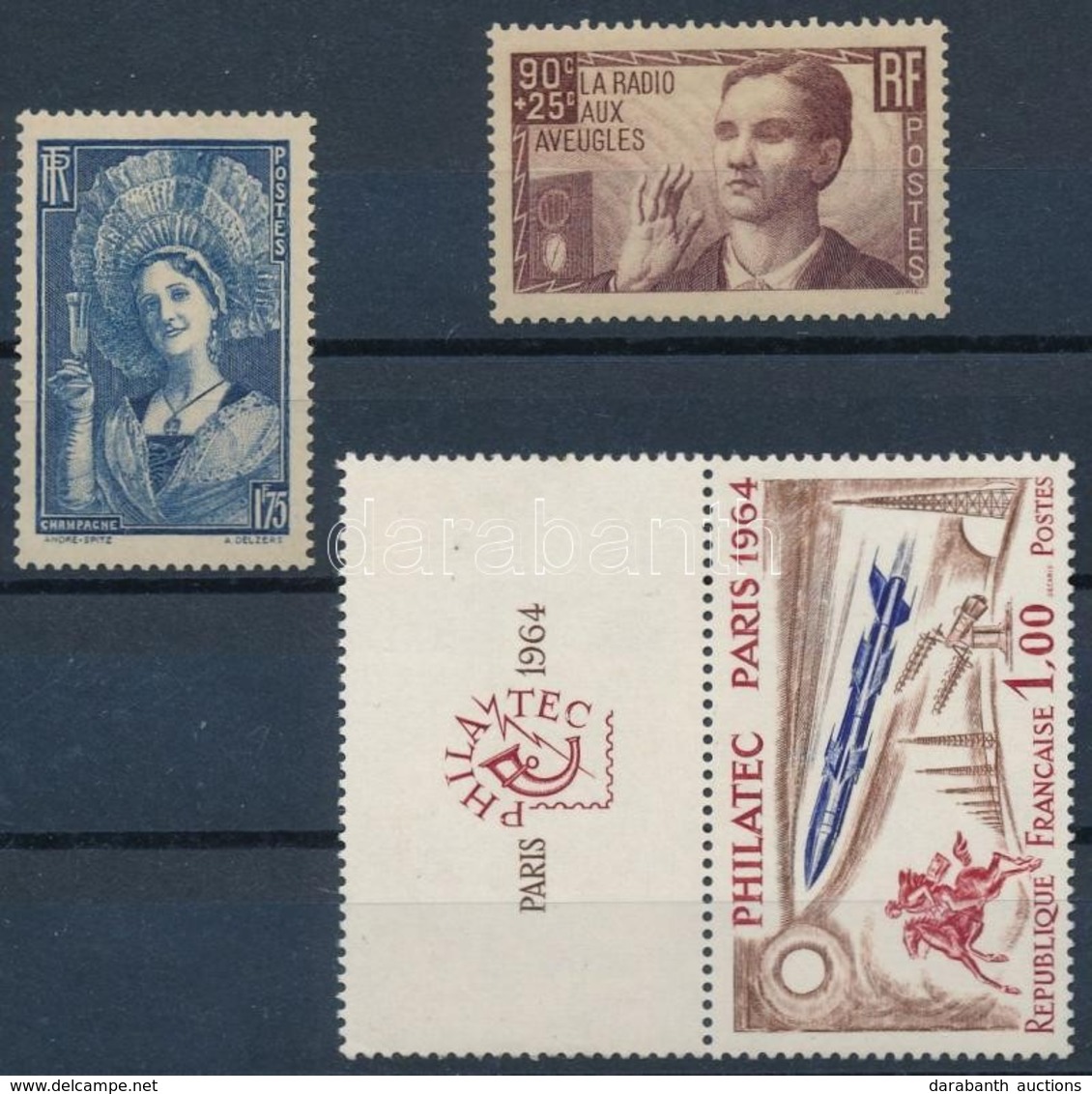 ** Franciaország 1938-1964 Mi 428, 436, 480 (Mi EUR 36,50) - Other & Unclassified