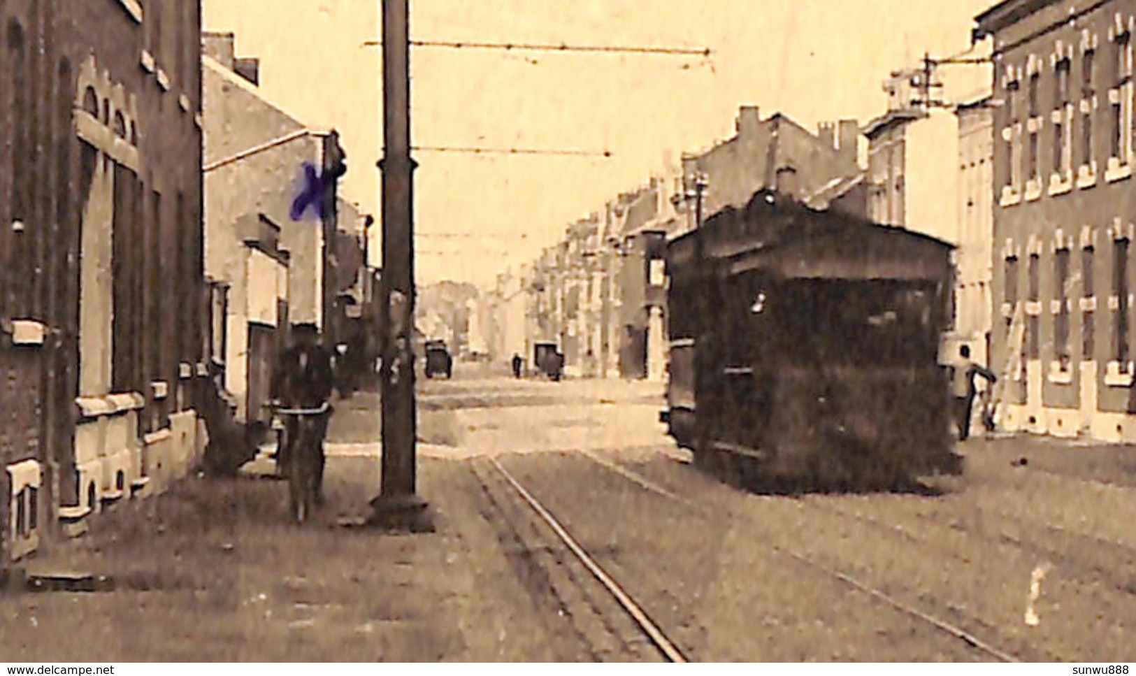 Flémalle-Haute - Chaussée Des Alliés (animée, Tram Tramway, Légia, Edit. J. Chapelier) - Flémalle