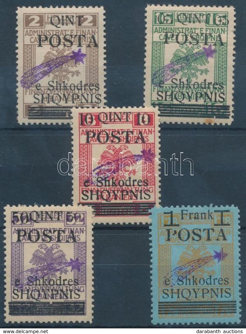 * 1919 Forgalmi Sor 25q Nélkül Mi 47-49 III + 51-52 III - Altri & Non Classificati