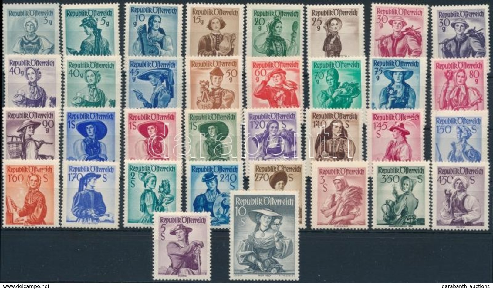 ** 1948 Forgalmi Sor Mi 893-926 - Altri & Non Classificati