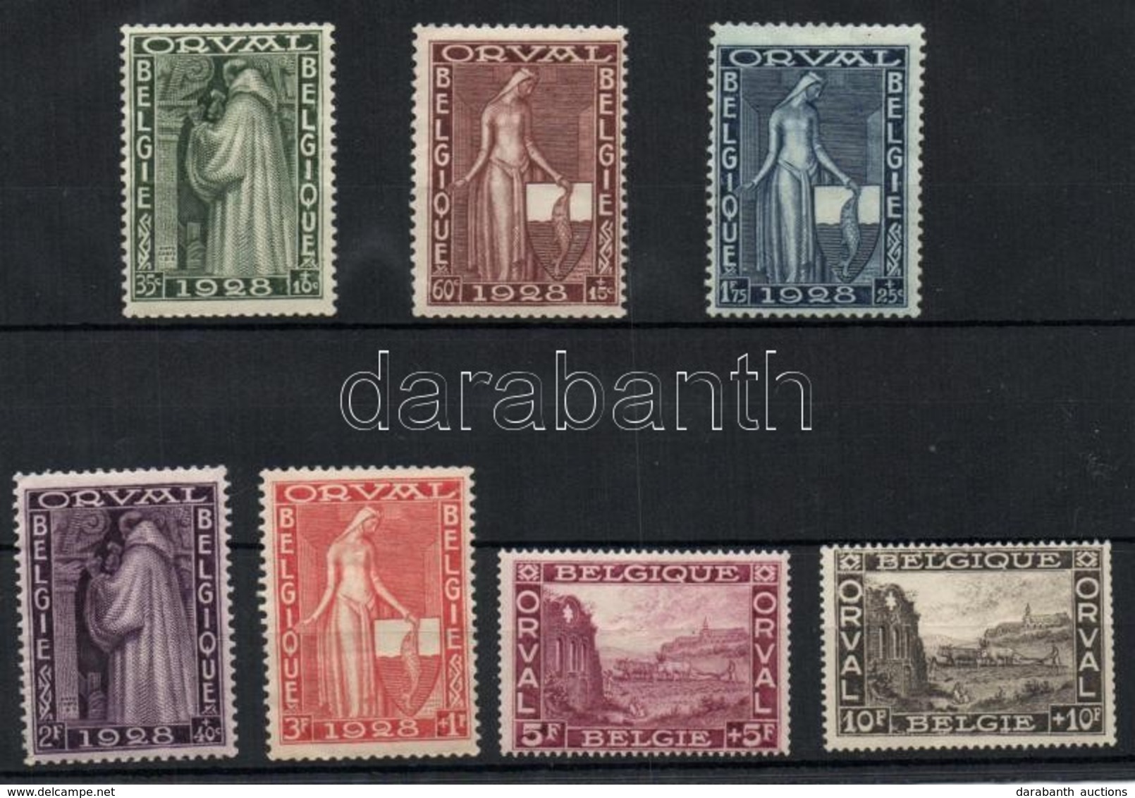 * 1928 ORVAL Mi 237-243 - Altri & Non Classificati