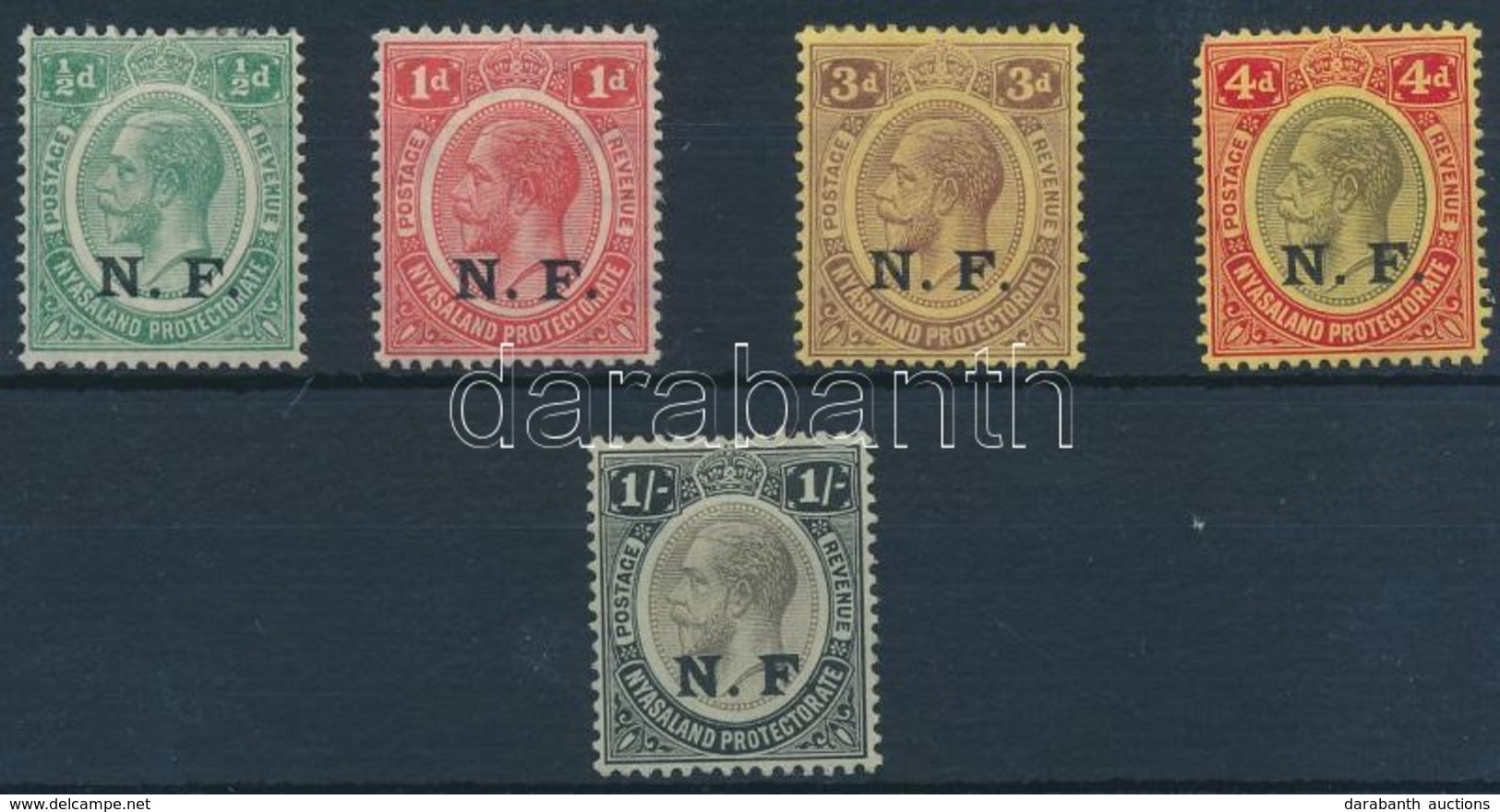 * 1916 Forgalmi Sor Mi 33-37 - Altri & Non Classificati