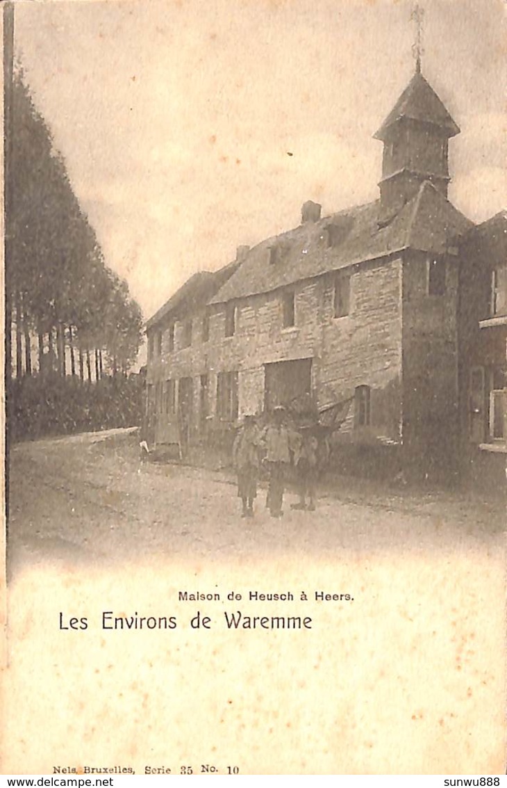 Waremme (les Environs De) - Maison De Heusch à Heers (animée, Nels) - Borgworm