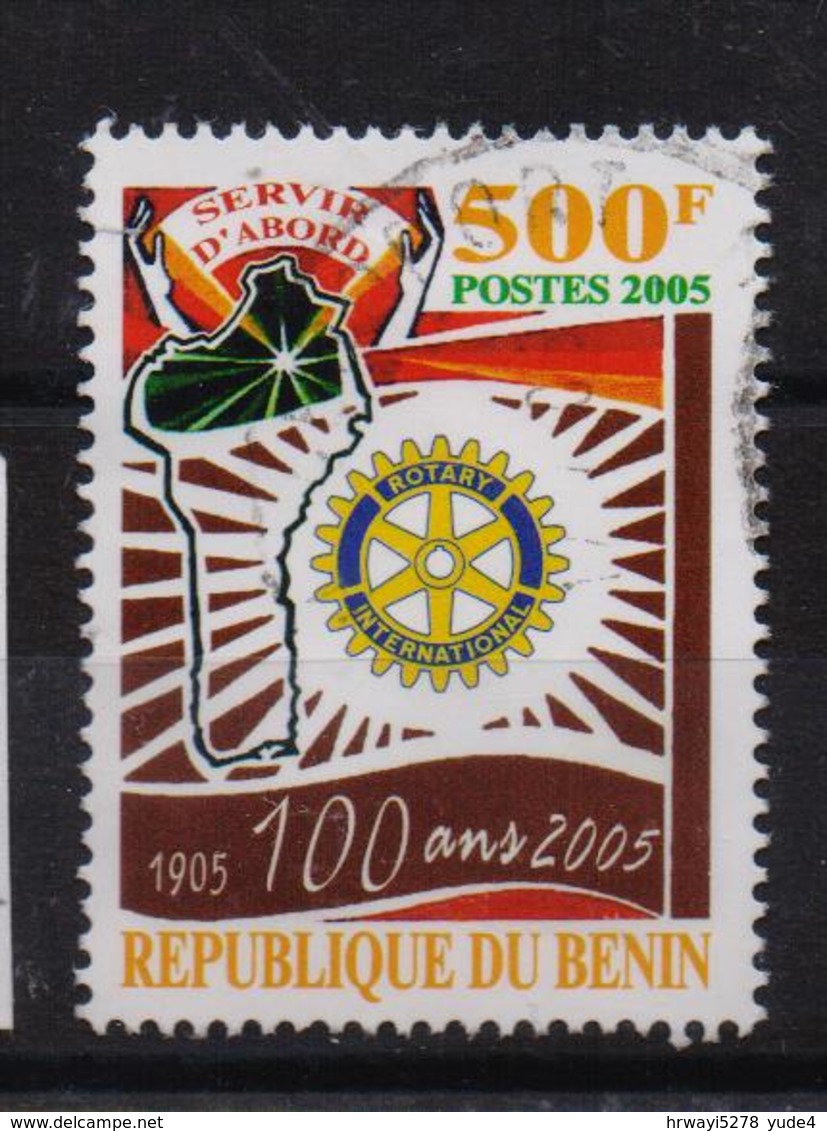 Benin 2005, Rotary International, Minr 1372, Vfu, Cv Undetermined - Bénin – Dahomey (1960-...)