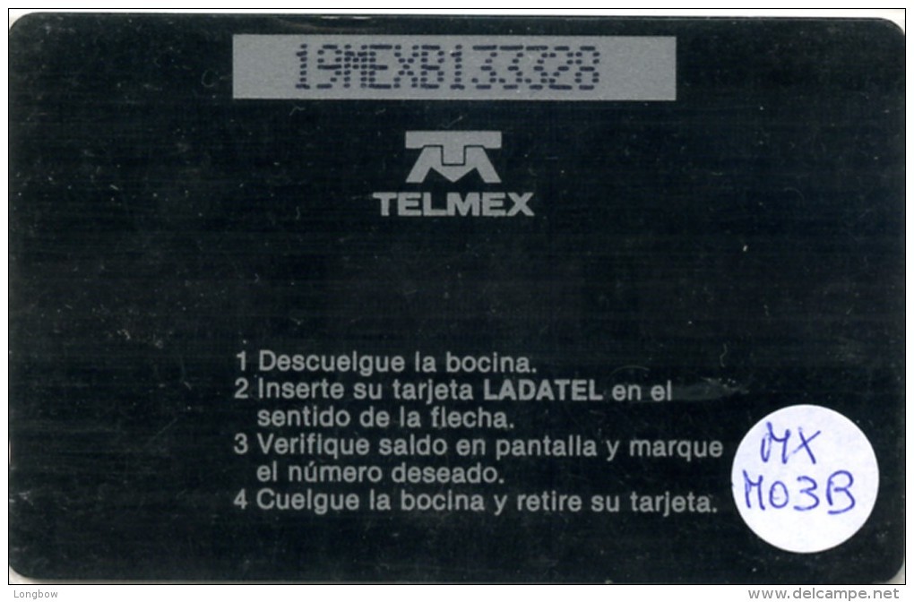 MEXICO MX-M-03B-LADATEL AZUL - Mexico