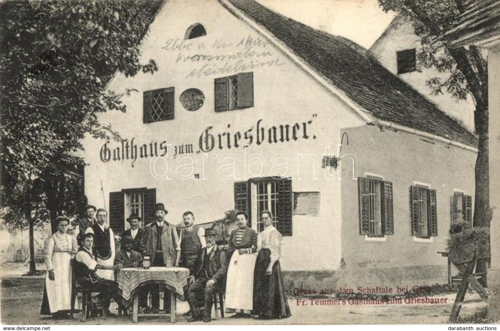 * T2 Schaftal, Kainbach Bei Graz; Fr. Temmel's Gasthaus Zum Griesbauer / Guest House - Non Classificati