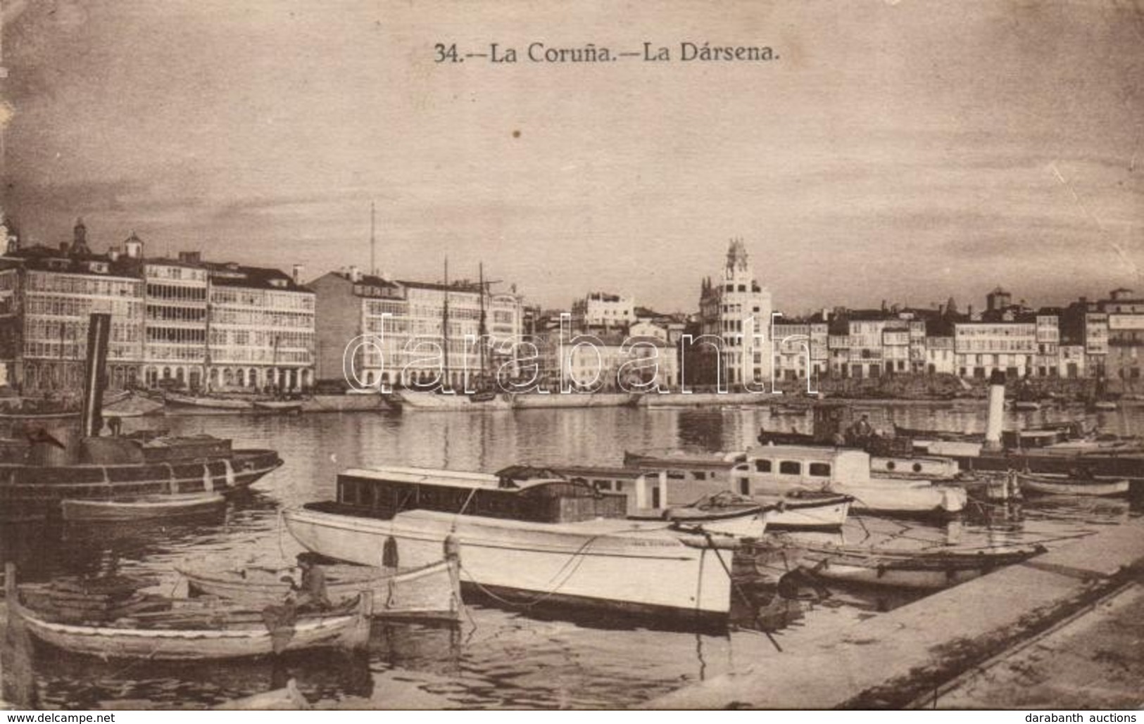 * T3 La Coruna La Dársena / Port (small Tear) - Non Classificati