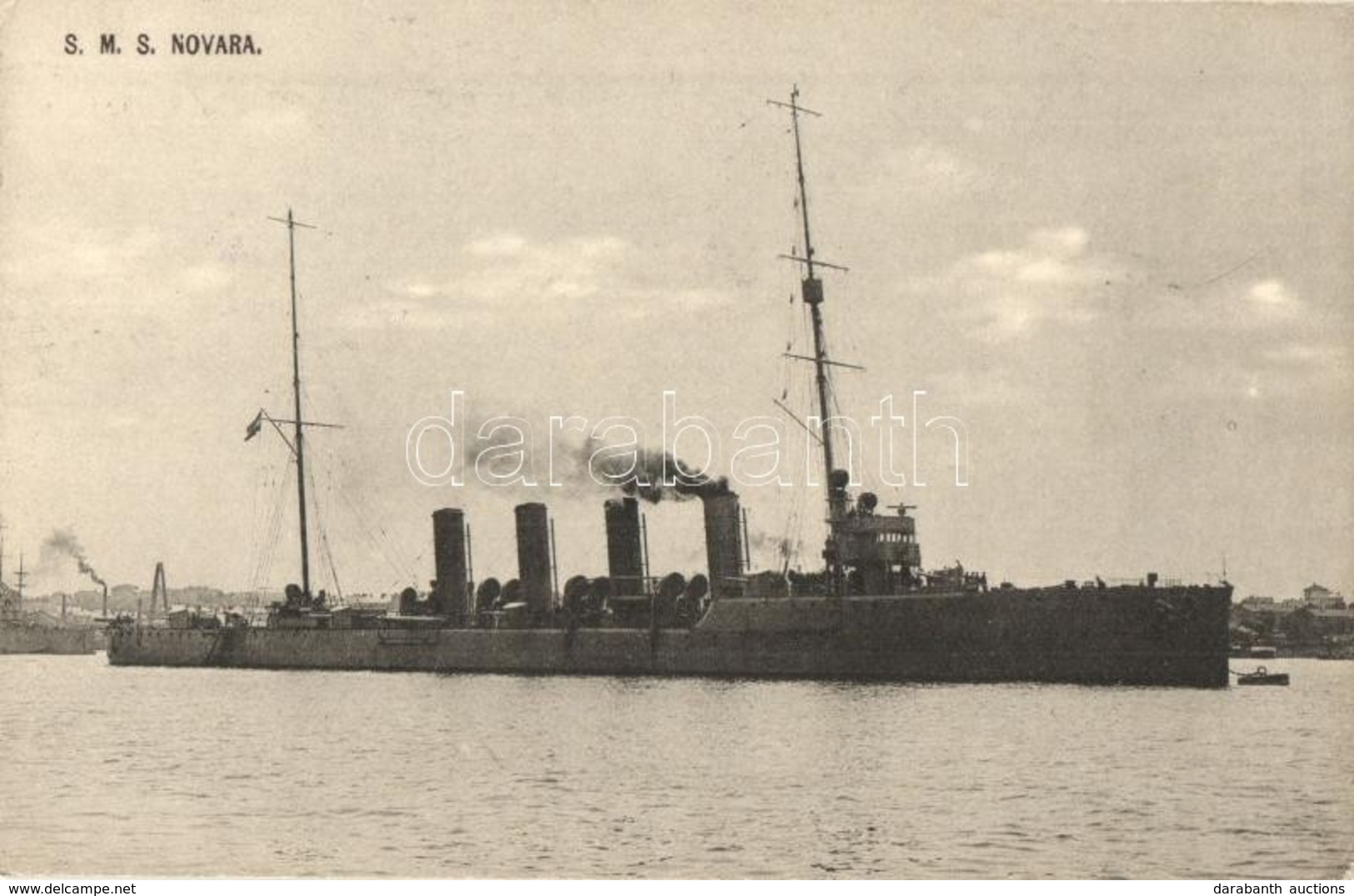 T2 SMS Novara Osztrák-Magyar Haditengerészet Helgoland-osztályú Gyorscirkálója / Austro-Hungarian Navy K.u.K. Kriegsmari - Non Classificati
