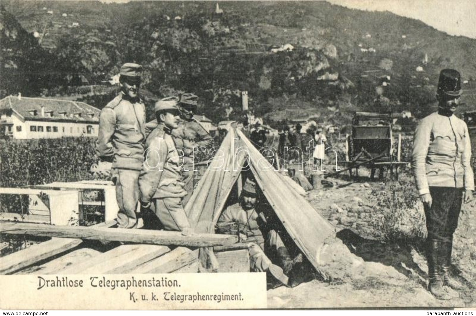 ** T2/T3 Drahtlose Telegraphie, K.u.K. Telegraphenregiment / Wireless Telegraphy, Austro-Hungarian Telegraphy Regiment ( - Non Classificati