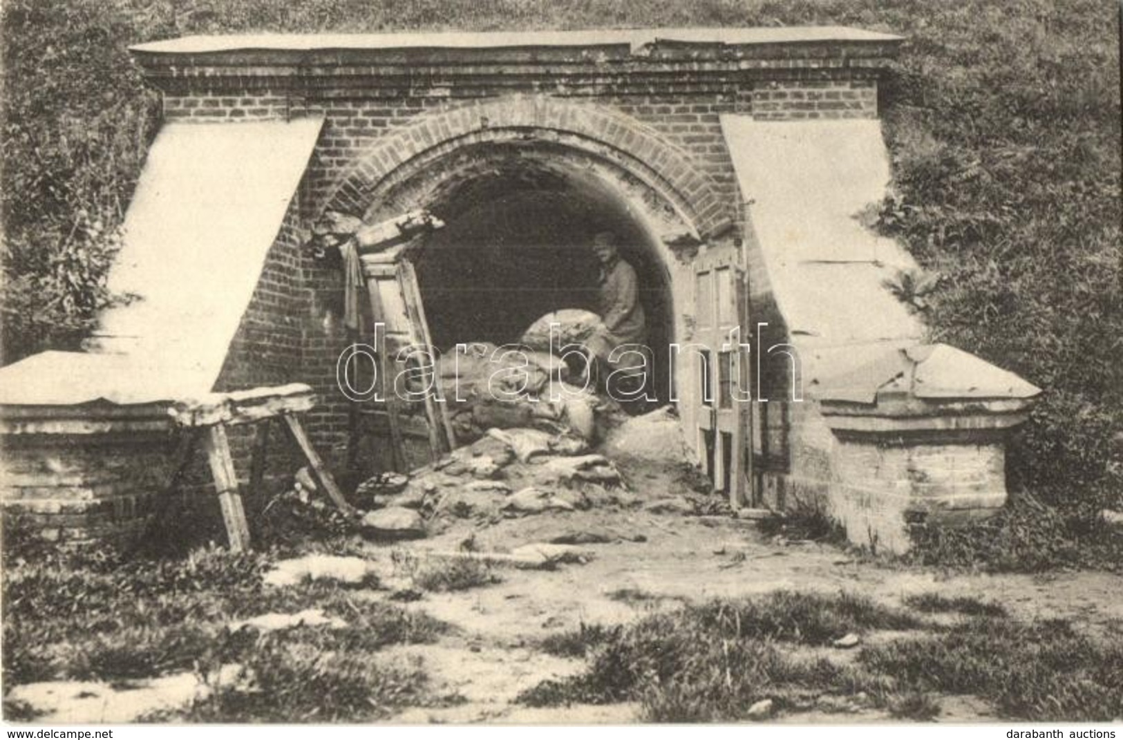 T2 1916 Zerstörtes Fort Von Iwangorod / WWI K.u.K. Destroyed Fort + Hadtáp-Postahivatal 125. - Non Classificati