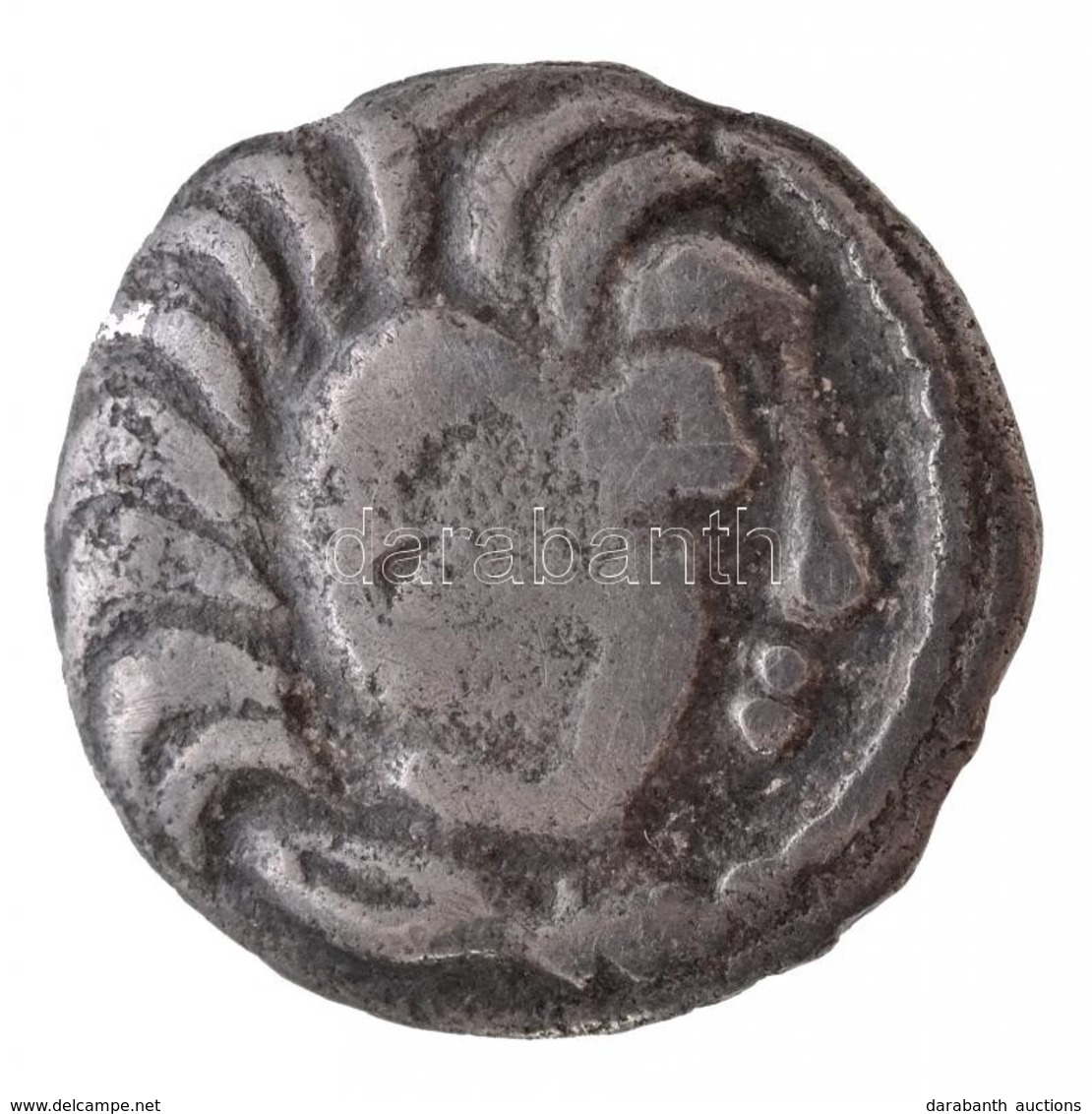 Kelták / Duna Régió Kr. E. ~II-I. Század Ag Drachma, III. Alexandrosz Pénzeit Imitálja (2,31g) T:2-,3
Celtic Tribes / Da - Unclassified