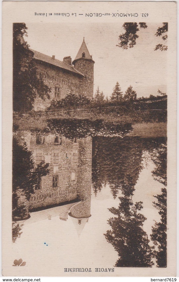 73  Chamoux Sur Gelon  Le Chateau Et L'etang - Chamoux Sur Gelon