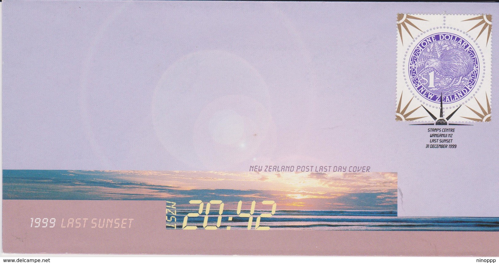 New Zealand 1999  New Zealand Post Last Day Cover, - FDC