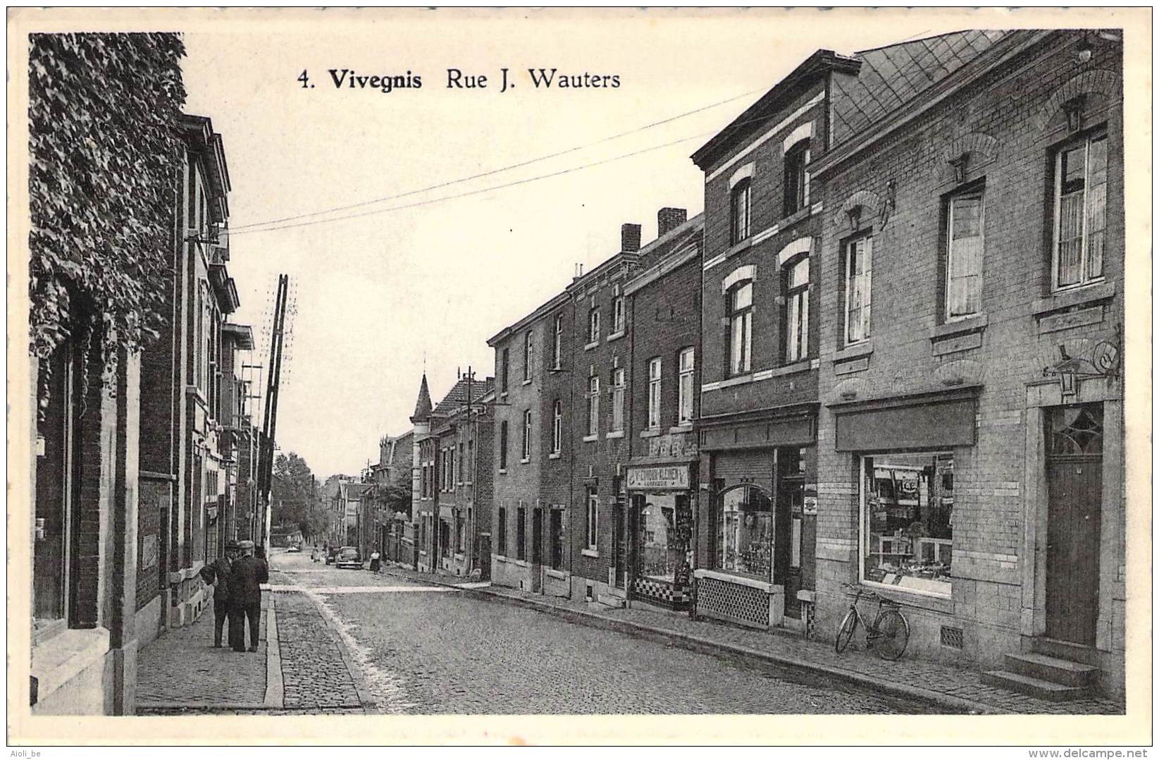 Vivegnis - " Rue J. WAUTERS. (V.ERNOUX -KLEINEN Confiserie) - Oupeye