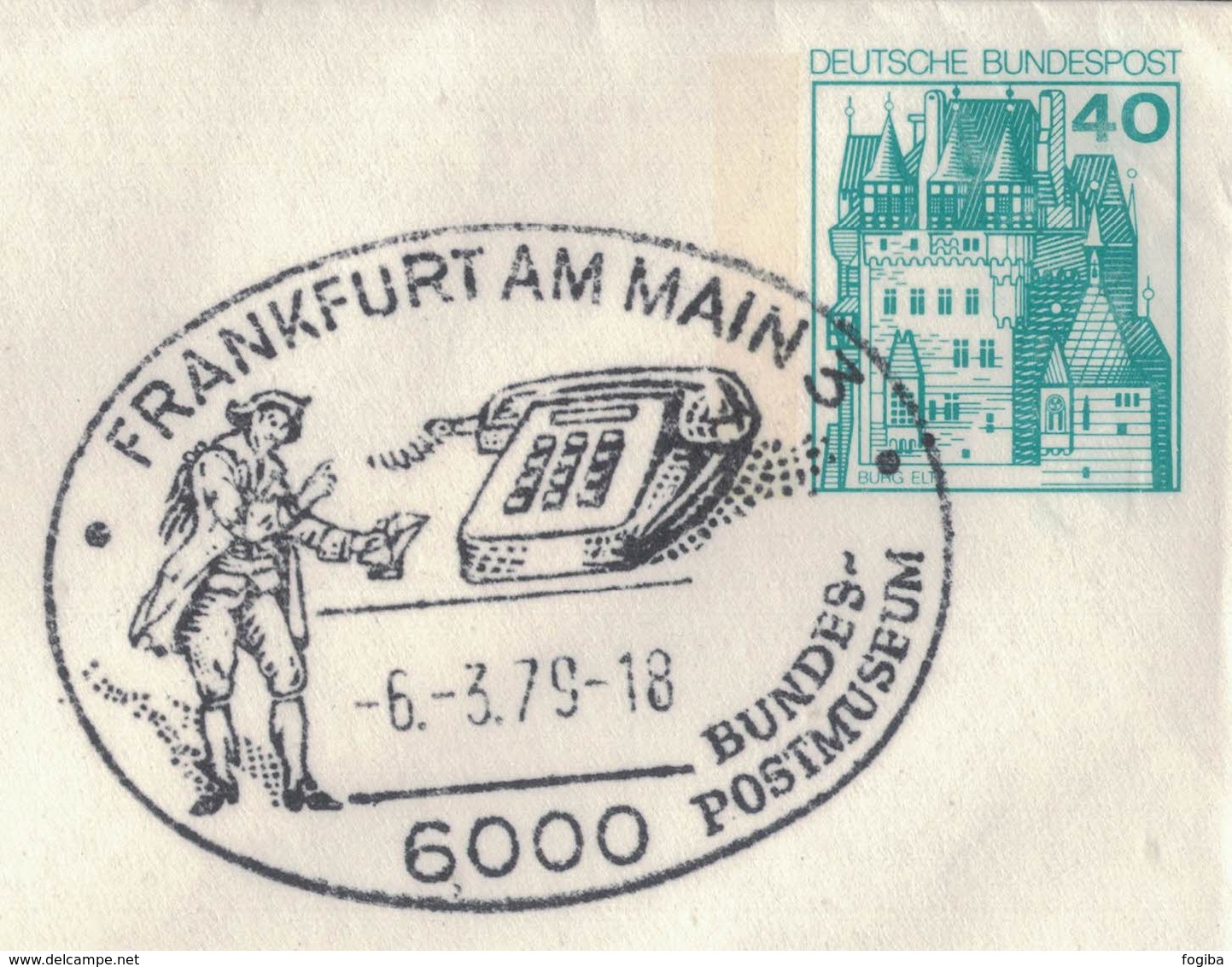 MB41   Special Postmark Cover Germany 1979  Phone, Telefono - Telecom