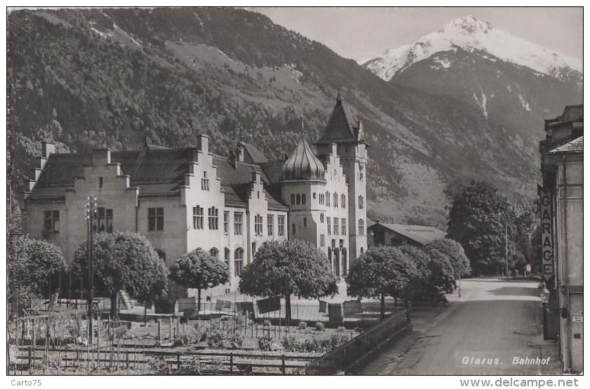 Suisse - Glarus - Glaris - Bahnhof - Gare De Chemin De Fer - Sonstige & Ohne Zuordnung