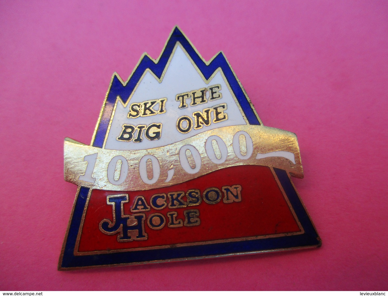 Insigne à épingle/ Ski/ Jackson Hole / Wyoming/USA/ / Vers 1960-1980                         MED269 - Wintersport