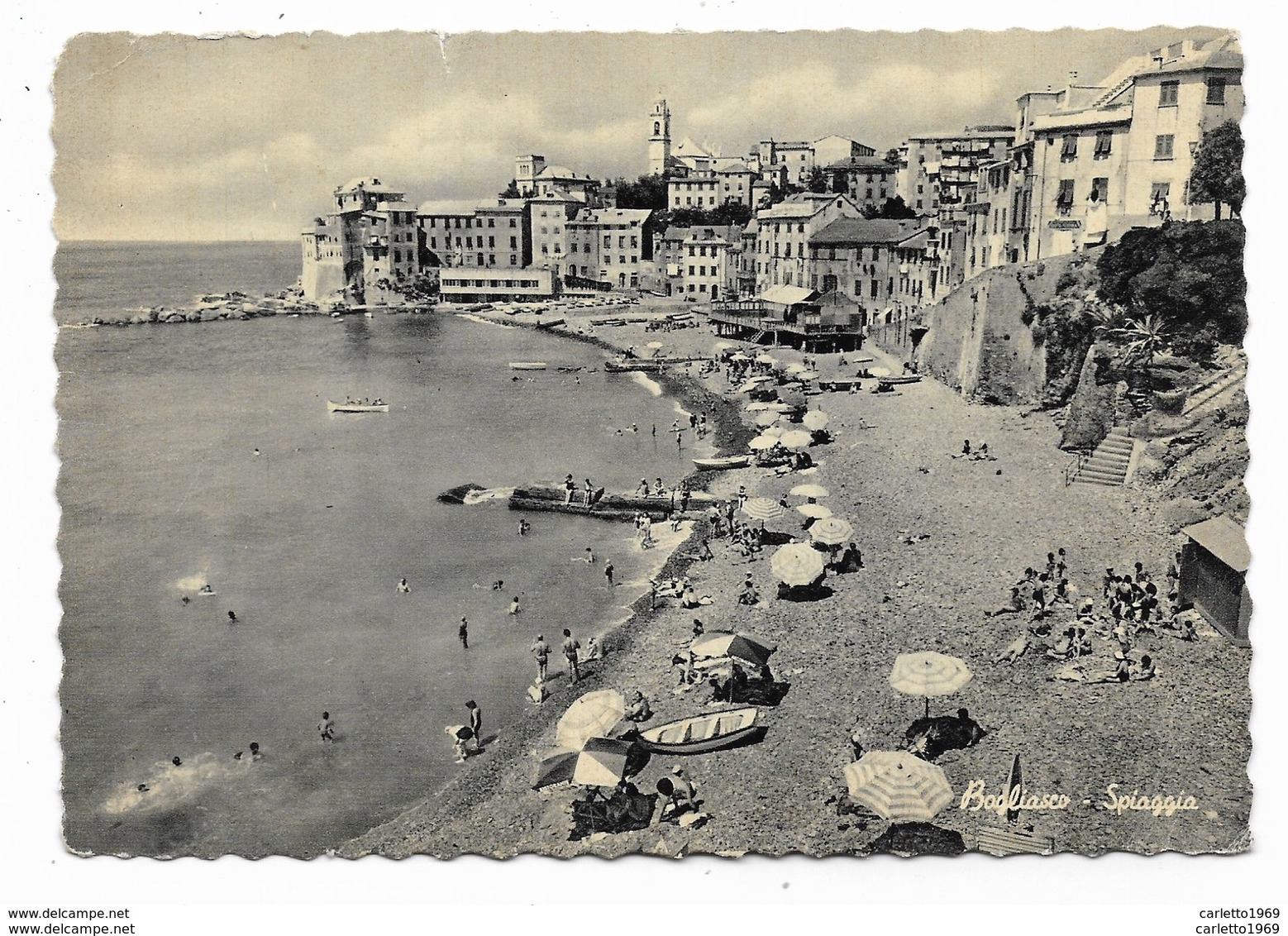 BOGLIASCO - SPIAGGIA VIAGGIATA FG - Genova