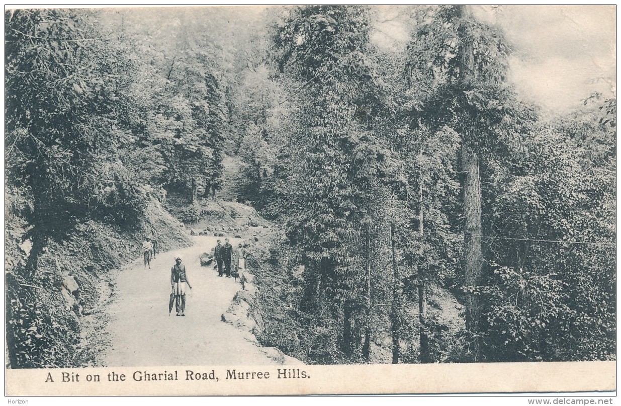 Q24.  MURREE HILLS -  A Bit On The Gharial Road - 1910 - Pakistan