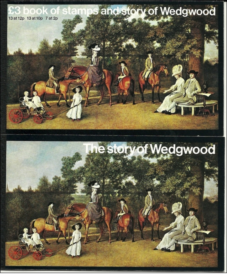 Großbritannien  1980,  3 Pd. Wedgwood "Dummy" Stamp Booklet) - Booklets