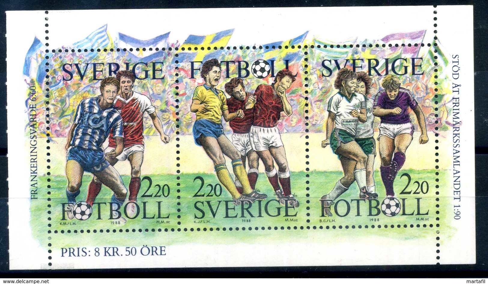 1988 SVEZIA BF16 MNH ** - Blocchi & Foglietti