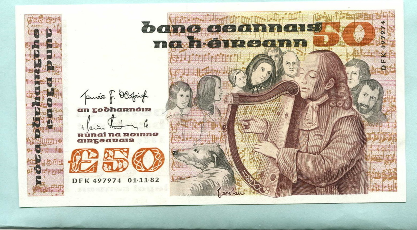 Banconota Da 50 Pounds - Irlande