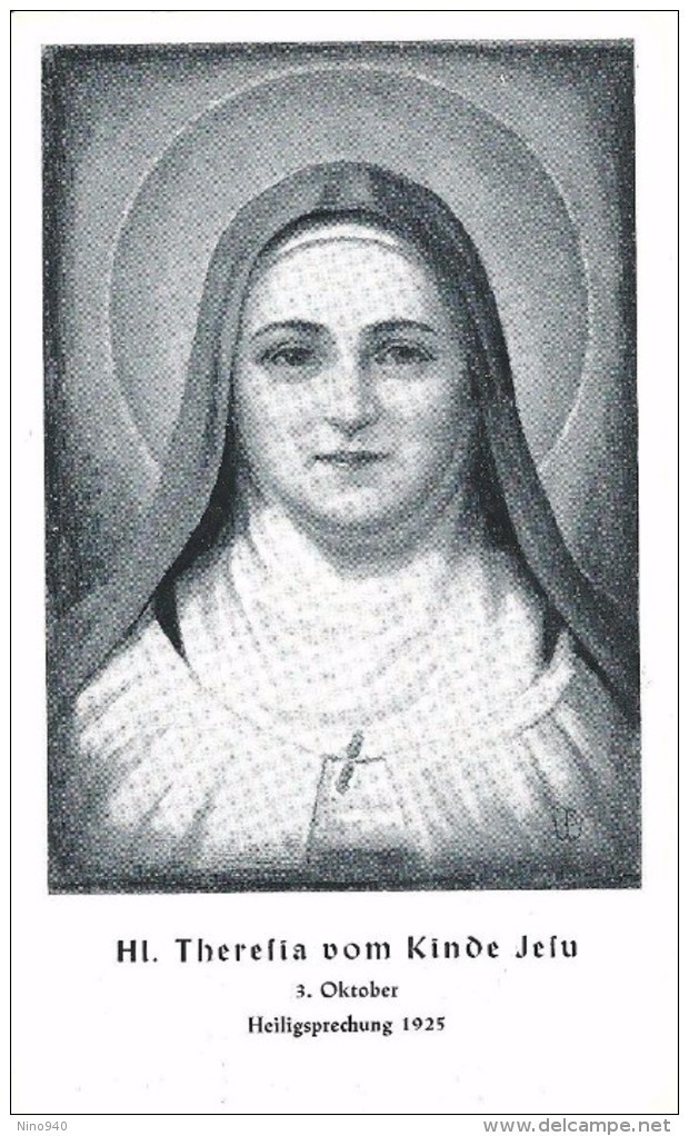 S. TERESA DEL BAMBIN GESU'  -  Epoca - Mm. 90X145 - Religione & Esoterismo