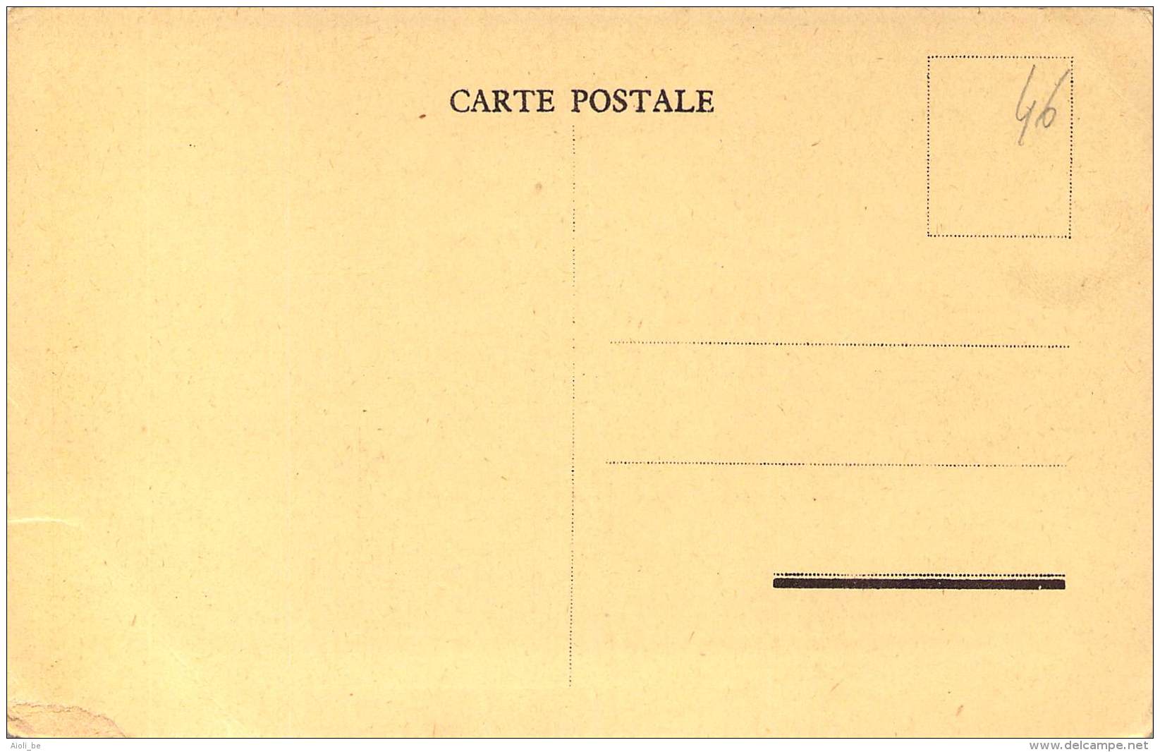 Liége - La Passerelle et la Poste.   -  4 CPA pour le prix de 1.