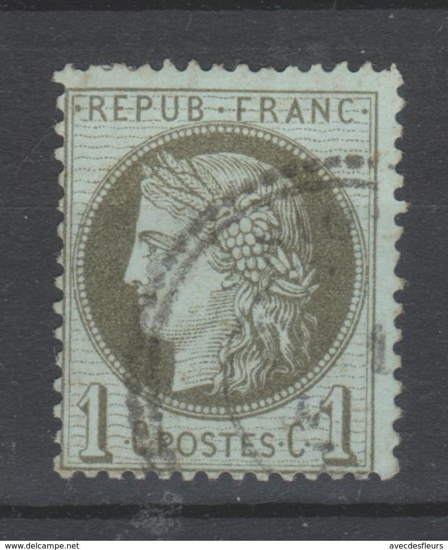 FRANCE Ceres N° 50 Oblitéré 1er Choix - 1871-1875 Ceres