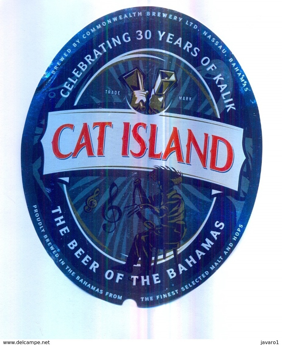BAHAMAS : Complete Set Of 14 KALIK Beer DIFFERENT ISLAND Labels  Only FRONT Label - Bier