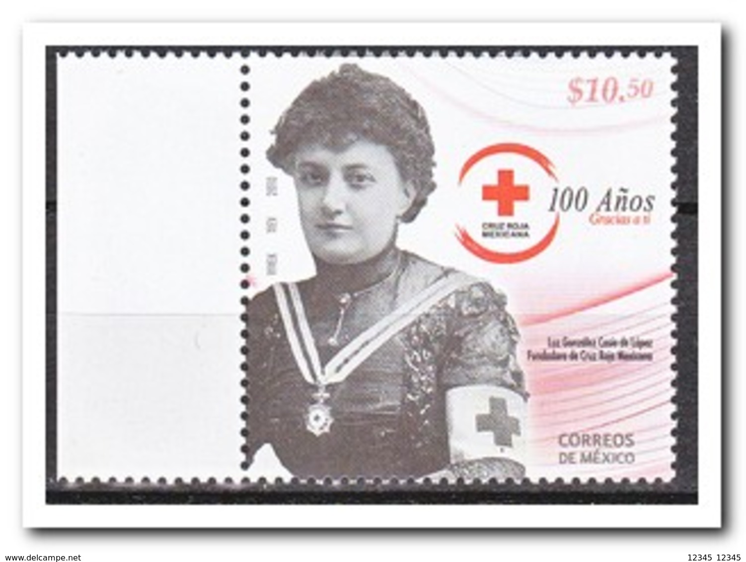 Mexico 2010, Postfris MNH, Red Cross - Mexico