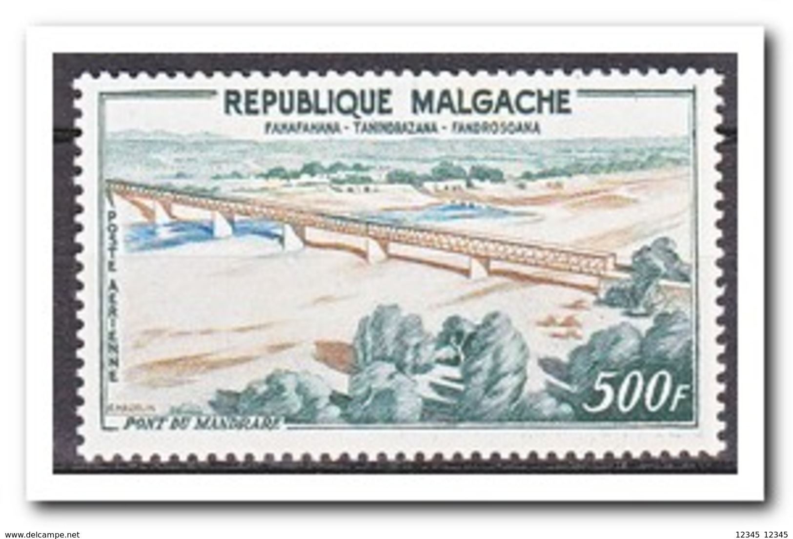 Madagaskar 1960, Plakker MH, Bridge - Madagaskar (1960-...)