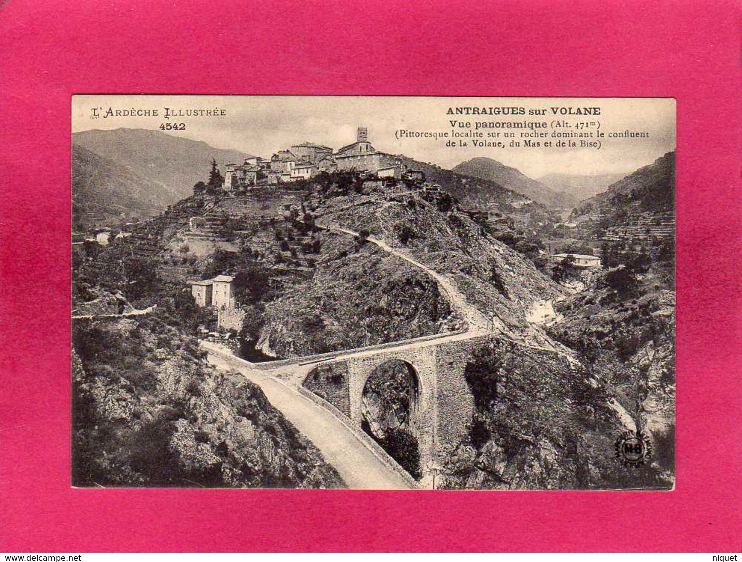 07 Ardèche, Antraigues Sur Volane, Vue Panoramique, () - Autres & Non Classés