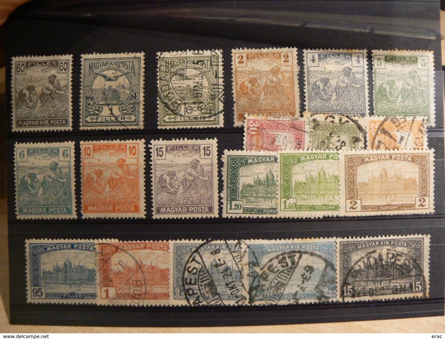 Hongrie - Lot De Timbres Anciens - Collections (without Album)