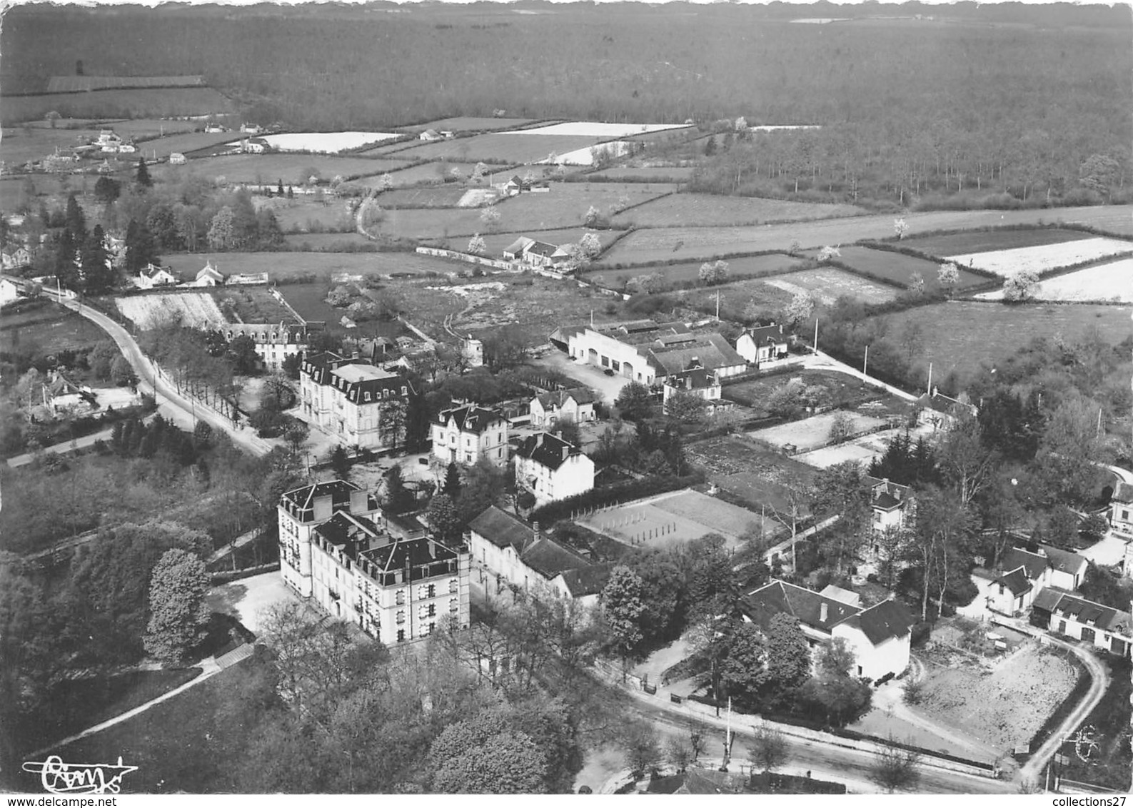 58-SAINT-HONORE-LES-BAINS- VUE AERIENNE - Saint-Honoré-les-Bains