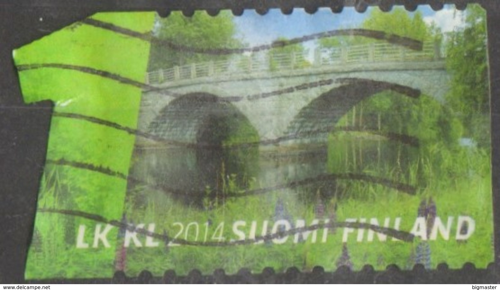 Finlandia 2014 Bridges And Water1 Fu - Used Stamps