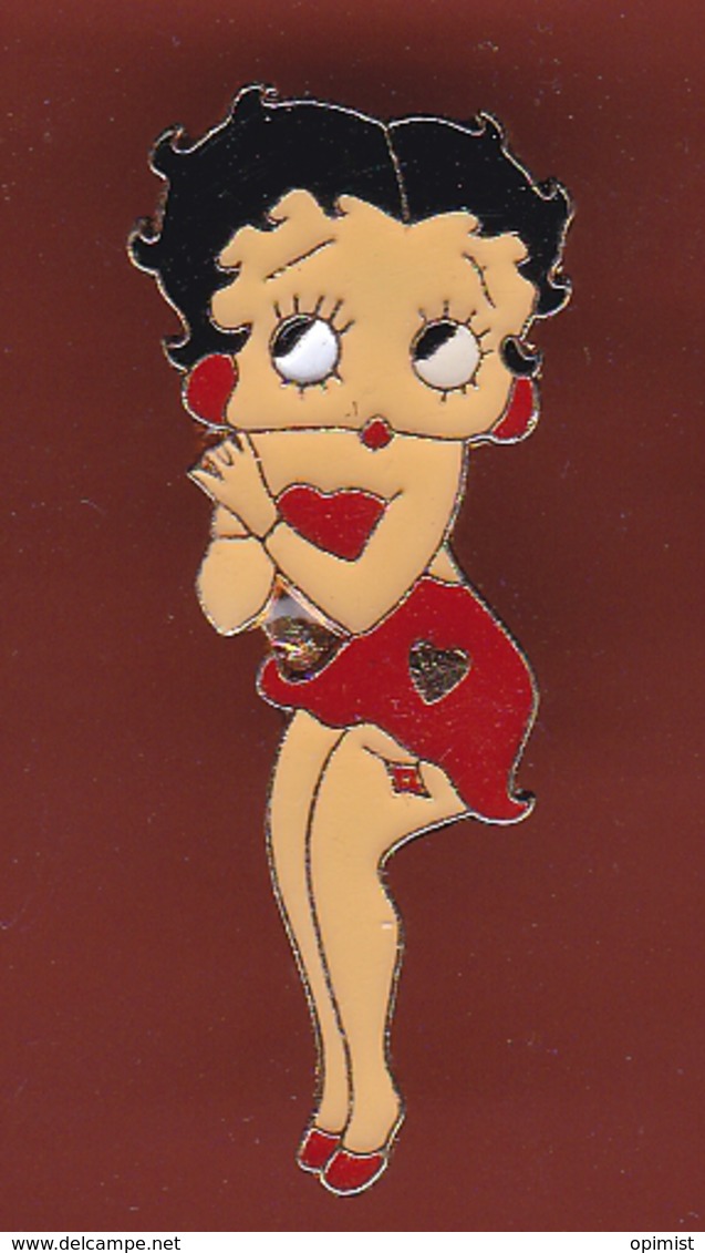 53640-Pin's-Betty Boop .pin Up.BD.signé Kfs Inc 1987.fisher Studios Inc... - Pin-ups