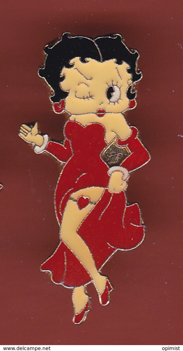 53643-Pin's-Betty Boop .pin Up.BD.signé Kfs Inc 1987.fisher Studios Inc... - Pin-ups