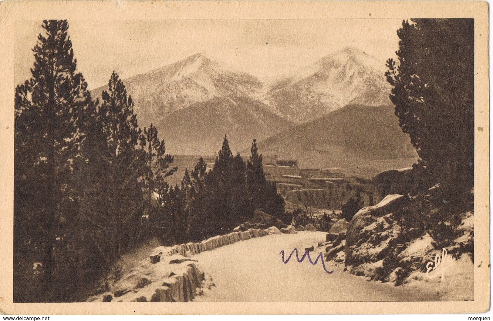 29888. Postal MONT LOUIS (Pyrenées Orientales) La Citadelle Au Hiver - Otros & Sin Clasificación